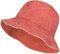styleBREAKER Unisex Fischerhut Einfarbig in Vintage Washed Optik, Bucket Hat, Stoff Sonnenhut Unifarben 04025045, Farbe:Terracotta