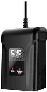 Vax Genuine OnePWR Slide Charger, Over-Charge, Short Circuit and Reverse Polarity Protection, Black