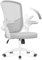 naspaluro Sedia da Ufficio,Sedie Scrivania Ergonomica Con Braccioli Ribaltabili a 90°,Poltrona Ufficio Lombare, Rivestimento in Rete Traspirante, Sedia Girevole a 360° Con Funzione Swing,Grigio