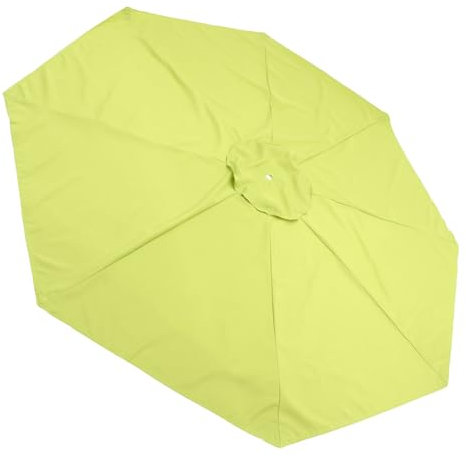 Milisten Parasol De Remplacement Toile Verte Auvent Imperméable Pour Jardin Compatible Avec Différents De Parasol Uv Et Facile à Installer
