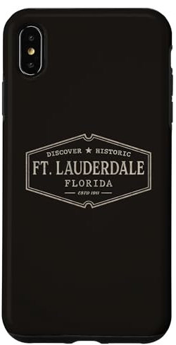 Hülle für iPhone XS Max Fort Lauderdale Florida | Historisches Fort Lauderdale FL