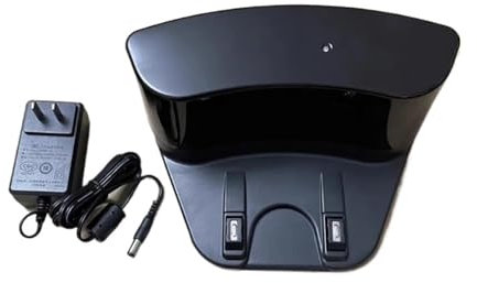 GFJNDFZH Accesorios Estación Base De Carga Robot Aspirador, Compatible con Cecotec Conga 1290 1390 1490 1590, Estación Base De Carga Aspiradora(EU)