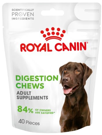 ROYAL CANIN Digestion Chews Adult Supplements | 160 g | Ergänzungsfuttermittel für Adulte Hunde | Zur Unterstützung der Verdauung & Darmflora | Wissenschaftlich entwickelt