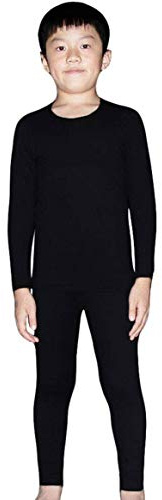 LANBAOSI Kids Thermal Underwear Set Children Boys Base Layer Long Johns Bottoms and Long Sleeve Top