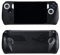 Protective Case for Asus ROG ALLY Gaming Console Handheld Console Protective Case with Surface Spray Paint and Contrasting Color (Black)