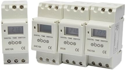 EDXFICDQ Interruptor Temporizador de 220V, relé, Temporizador electrónico, Memoria de Cortes de energía con Pantalla LCD Grande