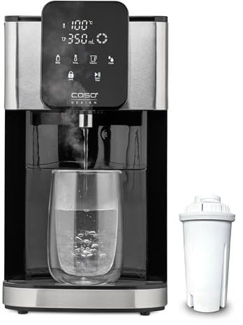 Heißwasserspender, 4L Instant Heißwasserspender mit Filter für Heißgetränke, One Cup Kochendes Wasser Spender, Gefilterter Wasserspender, Babyformel Modus