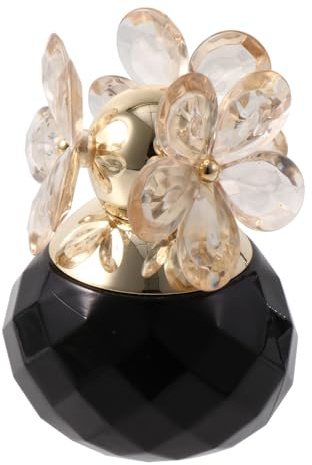 Alipis Damenparfüm 55ml Glasflakon mit Leichtem Duft und Tragbarem Design Romantisches Parfum für Frauen Langanhaltender Blütenduft in Schwarz