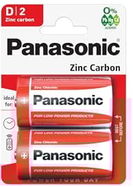 Panasonic 1147 Zinc R20R D Mono Special Power Battery