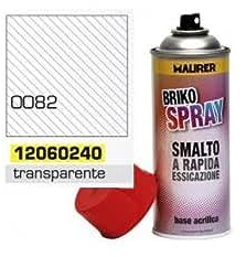 MAURER Spray Pintura Transparente Brillo 400 ml.