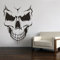 Skull Totenkopf Schädel Wandtattoo Wandaufkleber Wandsticker Wohnzimmer Auto Aufkleber Sticker (80 x 56 cm, per Mail)