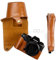 Estuche Fuji X-T100, Bolso de la Cubierta del Cuero de la PU del kinokoo para la protección Completa de la cámara FUJIFILM X-T100 (marrón)