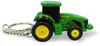 John Deere 8R 410 Tractor Die-Cast Key Chain