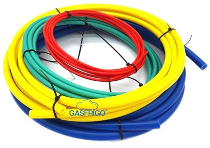GASFRIGO - Kit Curvatubi Piegatubi Tubi in Rame per Condizionamento Sonde 1/4-3/8-1/2-5/8 L. 4 mt. in Polipropilene