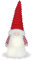 Valery Madelyn Christmas Tree Topper Decorations,Nodic Gnome with 17 inch Red and White Santa Tree Top Star, with 3 Warm LED Lights, Timer Battery Box (Batteries Not Included),Perfect for gift