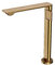 Weirun Bathroom Brass Tall Extra Long Spout Single Handle One Hole Vessel Basin Sink Bowl Mixer Faucet Lavatory Vanity Tap Brushed Gold