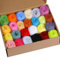 25 Farben Filzwolle, 25 Farben je 10 Gramm Filzwolle Filz Starterset, Trockenfilzen und Nassfilzen zum Stricken Spezialwolle zum Wollfilzen, 25 Farben Wollfilzen, Weihnachten DIY Dekorativen Woll