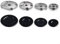Cooker Oven Gas Hob Burner Flame Crown for RING Tops Covers,Oven Gas Range Burner Cap Set For Most Gas Range Burner Heads(Concave) (Small, 2 Medium & Large, 55mm - 100mm)