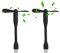 Flexible Portátil Ventilador USB Ajustable, USB Mini Fan Notebook Fan, Ventiladores Portátiles Y Flexibles, Mini Ventilador Con Conexión USB Para Portátil (Negro)