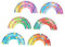 TEHAUX 6pièces Stickers Texturés Autocollants Sensoriaux pour Téléphone Et Ordinateur Outils De Décompression pour Personnes Anxieuses