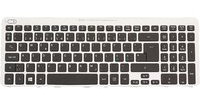 ACER 60.M1MN1.016 Keyboard (NORDIC) Black Silver Frame - (Spare Parts > Replacement Keyboard/Mouse)