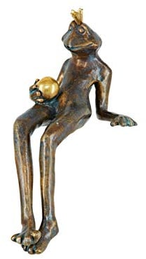 Rottenecker Bronzefigur Froschkönig Gunther