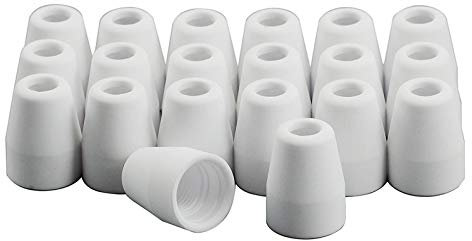 RIVERWELD PT 31 LG 40 Plasma schneider Verbrauchs material 18204 Aluminiumoxid Keramik Schutzkappe 20 Stück