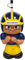 TeenyMates NCAA Football Big Sip Michigan Wolverines Wasserflasche