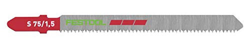 Festool Lame de scie sauteuse PLASTICS PROFILE S 75/1,5/5