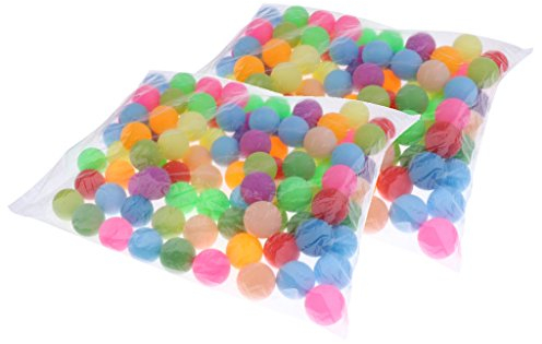 SM SunniMix 200x Bunt Tischtennisbälle ohne Aufdruck Trainingsbälle Pong Ball Tischtennis Bälle