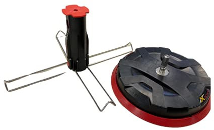 Runpotec Cable Dispenser, 30m/100ft Multifunctional Mandrel Set - Professional Manual Winding Reel 10174, Retractable