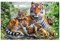 5000 Teile,Puzzle,Erwachsenenpuzzle,Puzzle Kreative Erwachsene,Legespiel Puzzle,Puzzle Pädagogisches Tiger Mutter und Kind Puzzle Stressfreisetzung Spielzeug,Klassische Puzzles