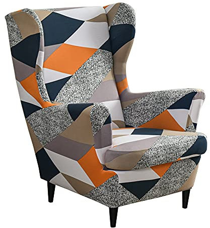 CHNSHOME Sesselhusse Ohrensessel Bezüge für Sessel Bezug für einen Ohrensessel 2 Stück ohrensessel sesselhusse