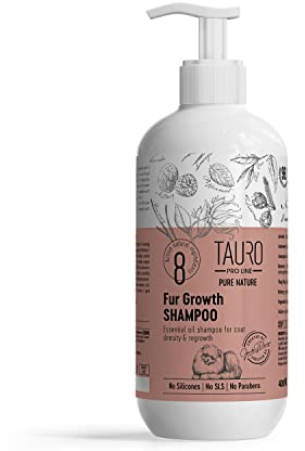 Tauro Pro Line Pure Nature Fur Growth Hunde und Katze Shampoo Haustierpflege, Hygieneprodukte für Hunde und Katzen
