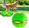 KONGNY 2023 Flying Saucer Ball for Dogs Pet Toy UFO Doggo Ball Dog Frisbee Scooby Doo Dog Ball Large Small Dog Balls Toy(Green)