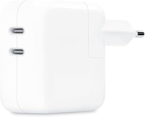 Générique Dual Port USB Type C Power Adapter 35 Watt Wit