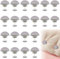ADERTOS 20 Stück Bettdeckenhalter Bettdecken Clips Kunststoff Bettdeckenclips Grau Bettdeckenbezug Klammer 3x2,5 cm Quilt Fixer Duvet Cover Clips Quiltbefestigungsclip für Bettlaken Steppbett