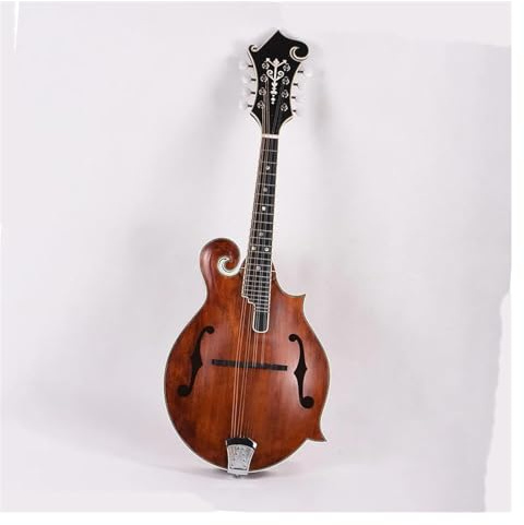 Erwachsene Mandoline-Instrument Handgefertigte Mandoline Im F-Stil Massive Fichtendecke.