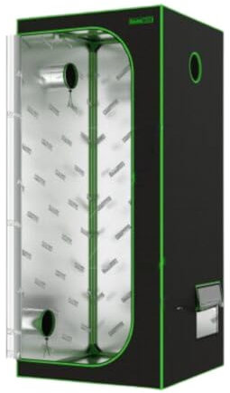 Weedness Dark Box Grow-Box für Indoor-Zucht 150x150x220 cm - Zuchtzelt Growschrank Growzelt Zuchtbox Gewächszelt Homebox lichtdicht