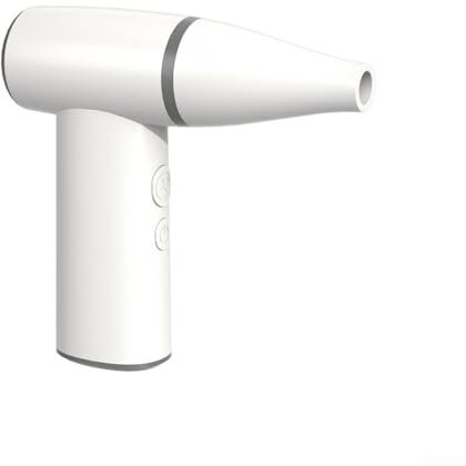 Oniissy Compressed Air Blower - 130000 RPM Compressed Air Spray with 3300mAh Battery, Vacuum Cleaner Keypad Cleaning Kit for PC Cleaning Laptop Computers Keyboard(White)