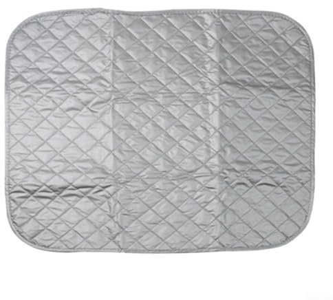 Couverture de protection contre le fer à repasser pour une utilisation sûre sur le dessus de la machine à laver ou du sèche-linge pour éviter les dommages (60 x 55 cm)