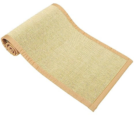 Tatami Meditationskissen Sitzkissen Bodenmatte Bambus 50x150 CM Khaki
