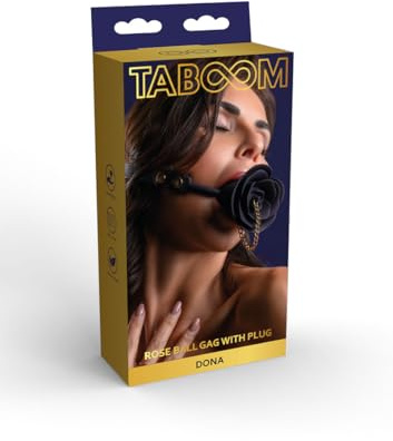 Taboom Dona Rose Ball Gag with Plug