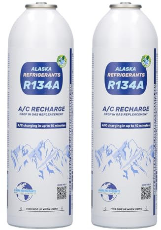Fahrzeug Kältemittel Klimaanlage Top up HC134A ErsatzGas 2x Flasche für Autos
