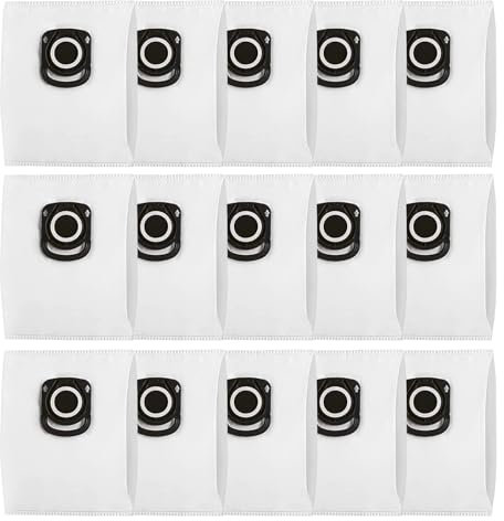 Sac à poussière pour aspirateur Sacs d'aspirateur ZR200520, ZR200720, ZR200920, compatibles Rowenta, Tefal, Moulinex, Silence Force, Green Force, Power XXL, X-Term Power(15pcs)