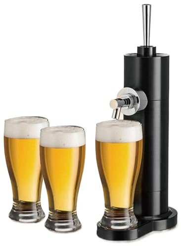 Sistema dispensador de cerveza – Máquina de espuma de grifo de cerveza enlatada convierte cualquier lata en corrientes de aire, perfecto para bares y reuniones en el hogar para los amantes de la