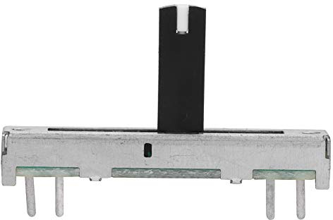 Cheotime 10 Stück Schieber Potentiometer, B50K -Schieber Potentiometer Slider Potentiometer -Boardmodul elektronischer Potentiometer Gitarrenteile