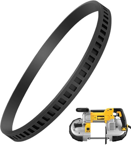 45-69-0010 Sägeblatt Umlenkrolle Reifen (2er Pack) - Ersatz für Milwàukee Bandsäge | Rubber Rad Riemen für 6230 6232-6 6238-20 | Hochleistungs Tiefschnitt Tragbares Werkzeug Zubehör