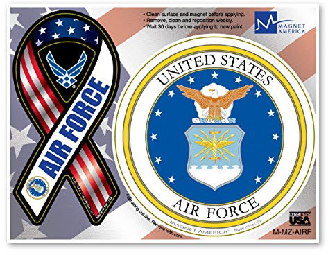 Air Force Combo Mini Band/Kreis Magnet