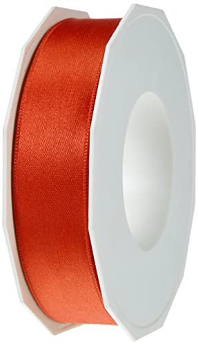 Präsent C.E. Pattberg Satin rot, 25 m Satinband zum Einpacken von Geschenken, 25 mm Breite, Geschenkband zum Dekorieren & Basteln, Dekoband, Anlass